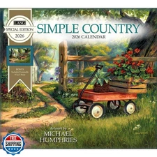 Lang Companies, Simple Country Special Edition 2026 Wall Calendar