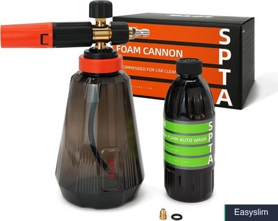 Foam Cannon for Pressure Washer 34 oz Orange Nozzle Quick Connector