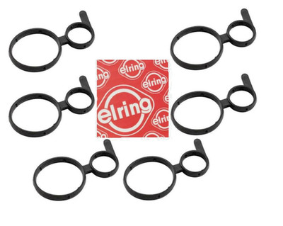 6x Dichtung Düsenschacht Einspritzdüse f. BMW N57 B57 E87 F20-21 E90 F30 F10 F11