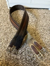 Brown Leather English Girth 50” Tory Leather