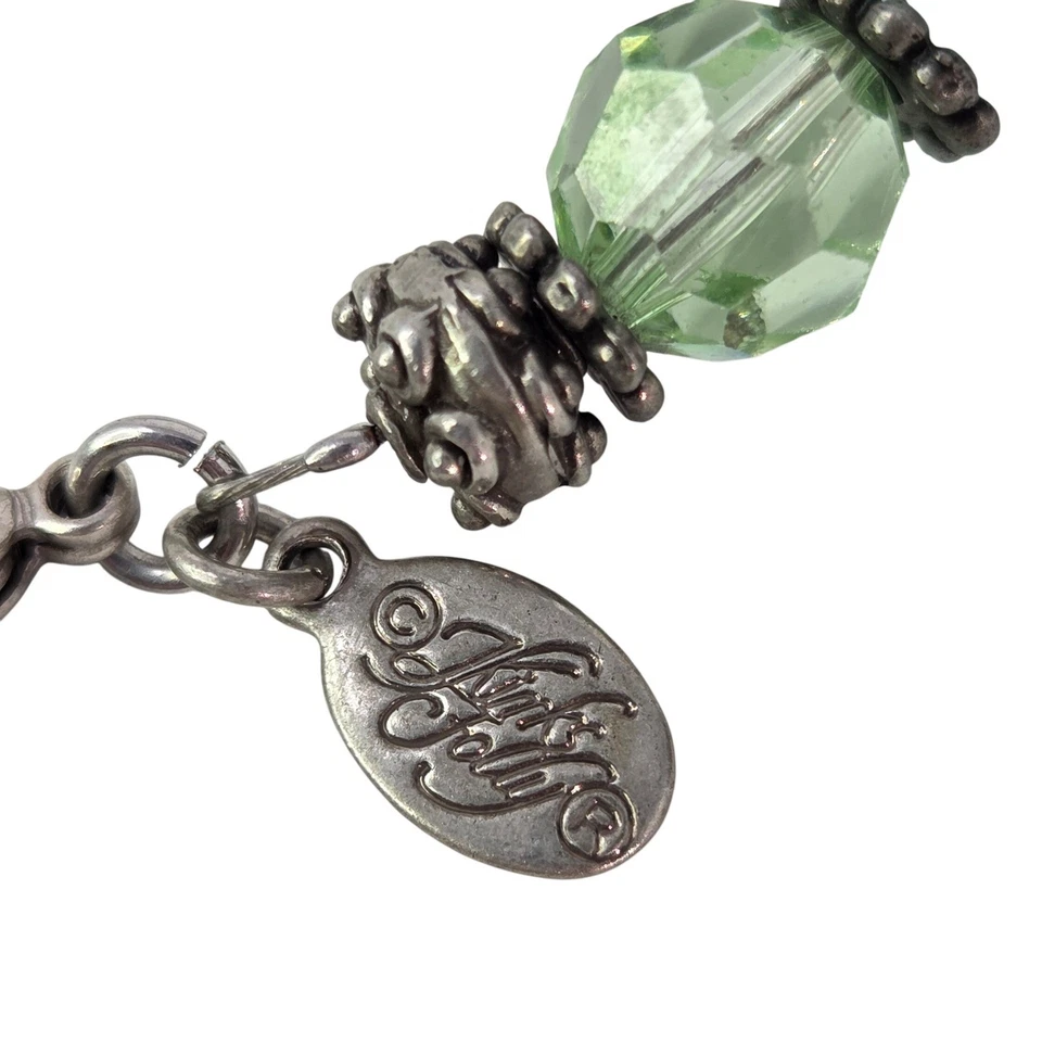 Vintage Kirk Folly Sterling Nautical Mermaid Starfish Charm Bracelet 7-8.5" - Image 3 of 4