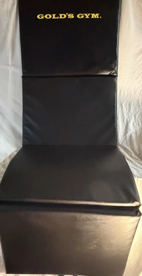 Alfombra de Ejercicio Plegable Vintage Gold’s Gym 72x24x1 Muy Buen Estado Negra Foto 3 de 4