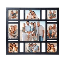 MONT PLEASANT Picture Frame Collage Wall Decor, 4x6 8x10 and 4x4 Photos Displ...