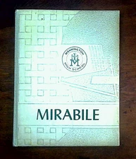 1959 Mannington High School Yearbook Mannington, West Virginia Mirabile