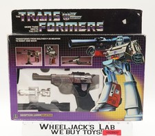 Megatron 100  Complete W BOX & INSERT G1 Transformers 1984 Vintage Figure NM