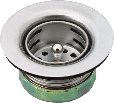 Moen 22174 2'' Stainless Steel Sink Basket Strainer Drain Assembly 2 Inch Bar RV