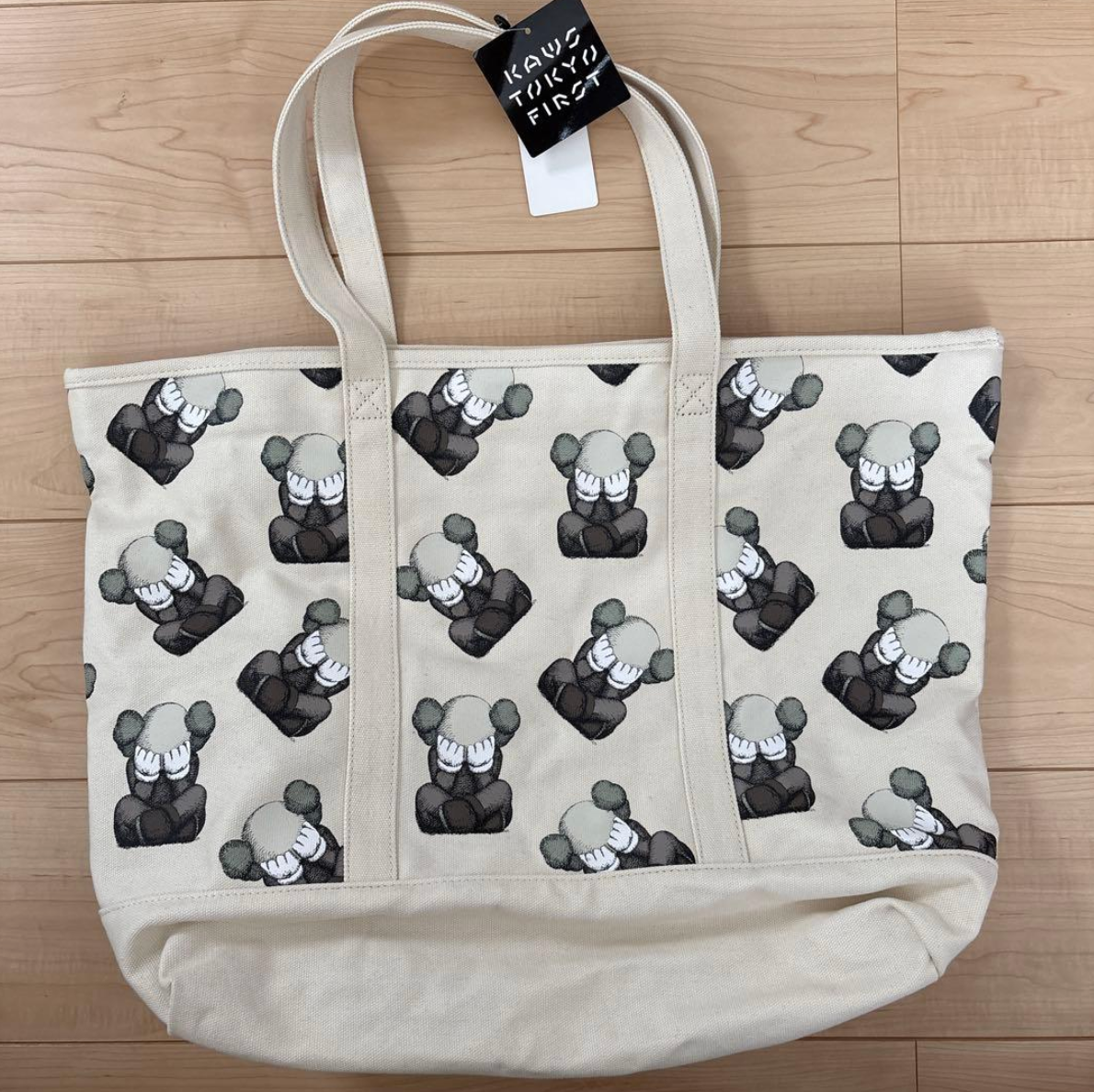 Uniqlo KAWS Tokyo First Canvas Tote Bag | eBay