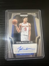 2024-25 Panini Prizm Black - Rookie Signatures Kevin McCullar Jr. #RS-KMJ...