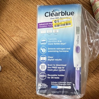 Clearblue Advanced Digital Ovulation Test Kit 30 Ovulation + 2 Pregnancy Tests