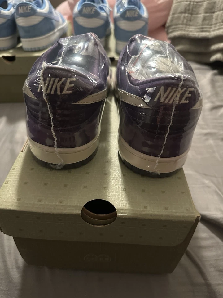 Nike Dunk Low 6.0 Quasar Púrpura EE. UU. 8M 314142 511 RARAS Y NUEVAS. Foto 4 de 4