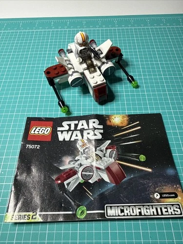 Retired 2015 Star Wars Lego 75072 ARC-170 Starfighter (100% Complete) Has Manual