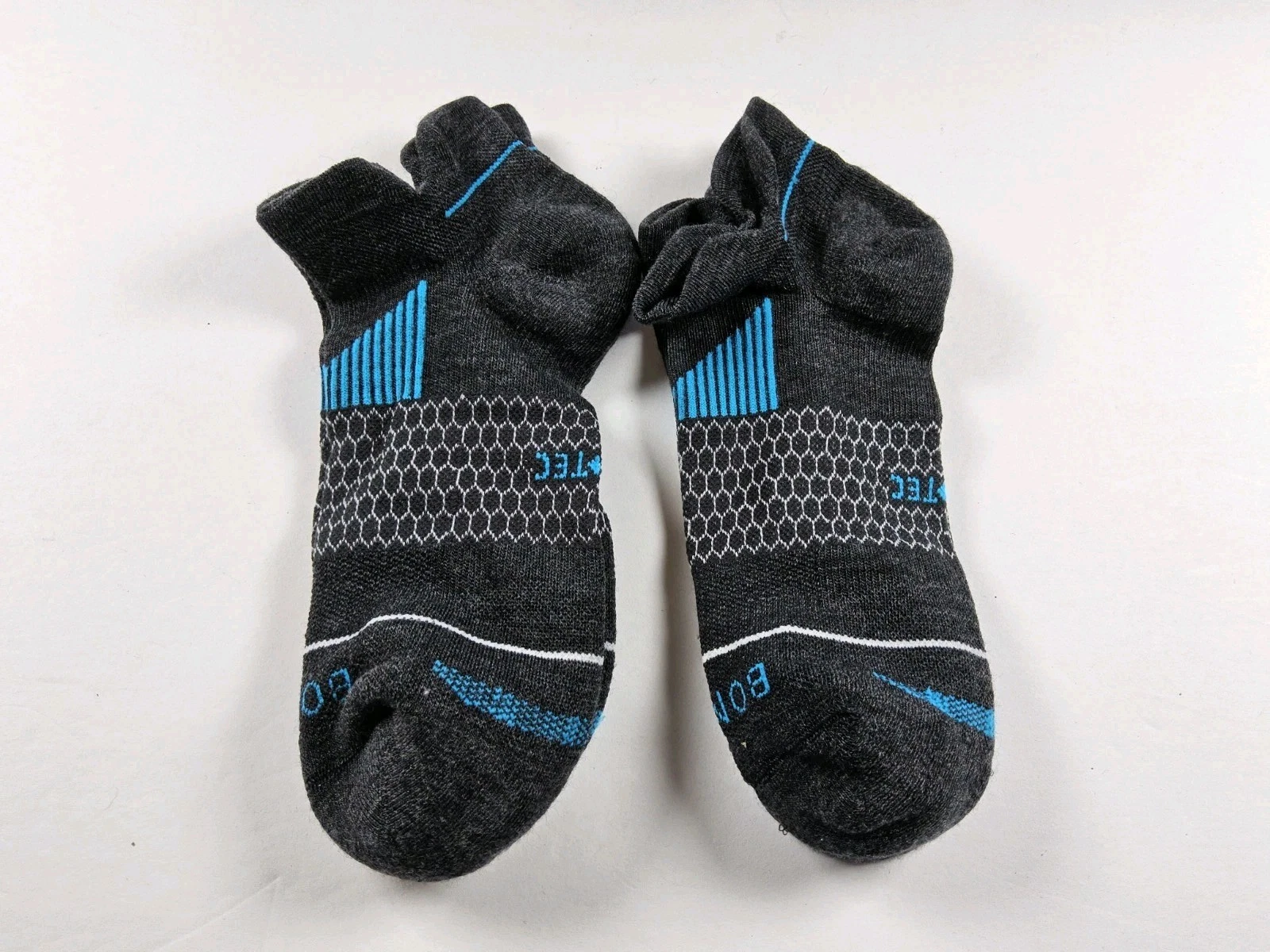 Bombas Merino Wool Hex Tec Athletic Ankle Socks Lot Of 2 Pairs Size XL