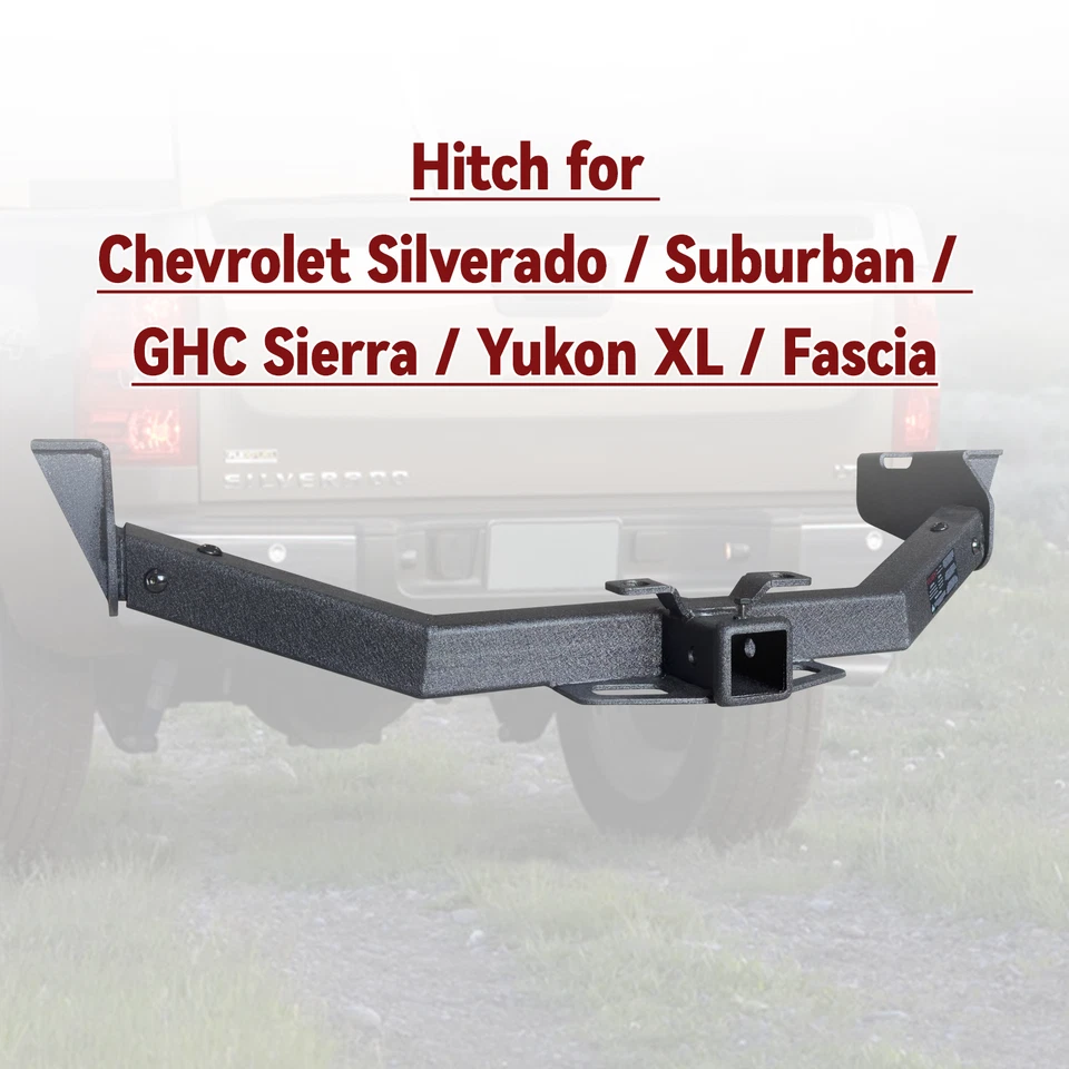 Trailer Hitch Receiver for 1999-2013 Chevrolet Silverado&GMC Sierra 1500/2500 - Image 3 of 4