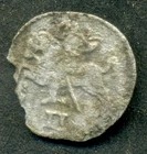 Lithuania 2 denar 1570 Silver  Sigismund II Augustus Vilnius VF