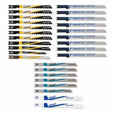 31x Stichs&auml;gebl&auml;tter Mix-Set U-Schaft Black & Decker Aufnahme Holz/Metall/Kunst.