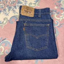 Rare Vintage 80s 90s Orange Tab Levi  s 505 Jeans Made In USA 32x32