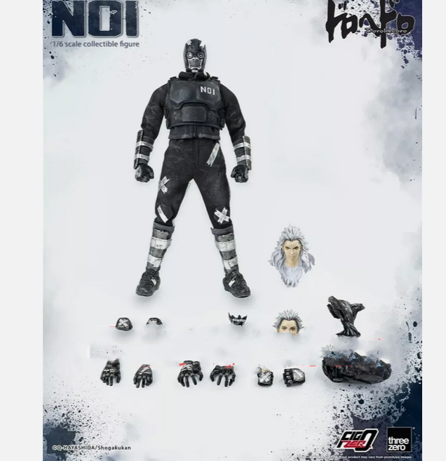 Threezero Dorohedoro Noi Action Figure Model in stock 1/6 Scale