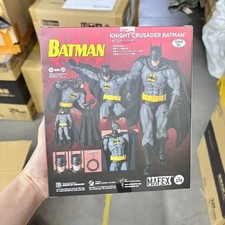 MAFEX No.270 Knight Crusader Batman Black Ver. Action Figure Model Toys In Stock
