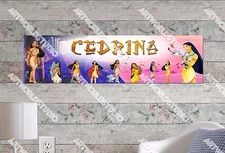 Personalized/Customized Pocahontas Movie Name Poster Wall Art Decoration Banner