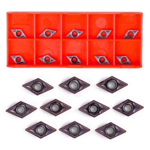 10Pcs Wendeschneidplatten für ALU Stahl oder Edelstahlbearbeitung DCMT/CCMT/RPMT - Bild 8 von 126