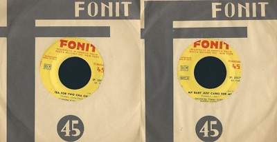TOMMY DORSEY / WARREN COVINGTON    TEA FOR TWO CHA CHA // MY BABY JUST CARES...