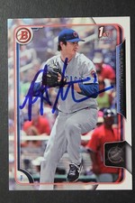 Preston Morrison Chicago Cubs Signed 2015 Topps 1st Bowman #59 Autographed Card