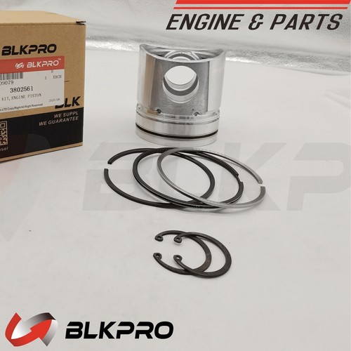 1* PISTON KIT WITH PISNTON RING RetainingFor Cummins 4B 6B 3802561 3926631 - Foto 2 di 3