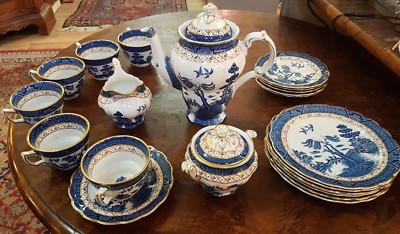 Booths ''Real Old Willow'' Kaffeeservice (A8025) - 21 Teile