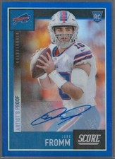 2020 Chronicles Jake Fromm Score Update Rookie #459 Signature Artists Proof /35