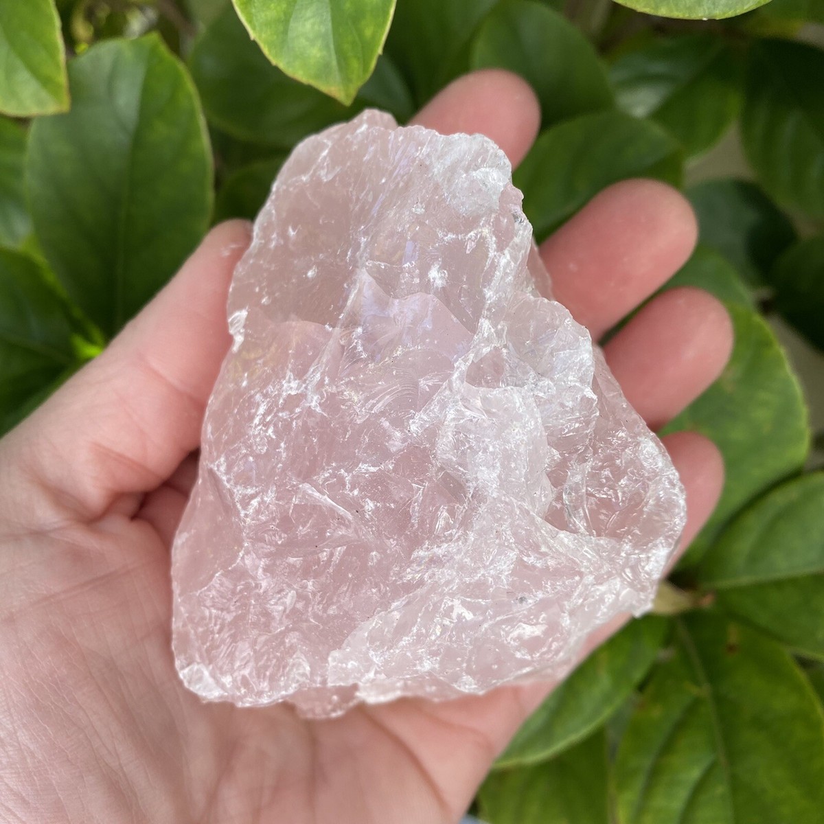 Large High Grade Rose Quartz Raw Crystal from Brazil (300 Grams