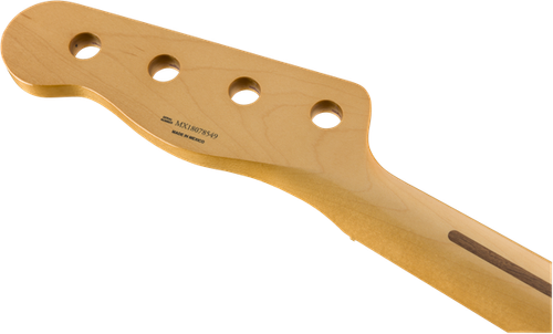 Genuine Fender 1951 Precision/P-Bass Neck, U-Shape, 20 Medium Jumbo Frets, Maple - Picture 4 of 4
