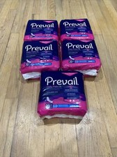 New, Lot of 5 PREVAIL Women  s Incontinence Pads; Moderate Regular 100 Count 