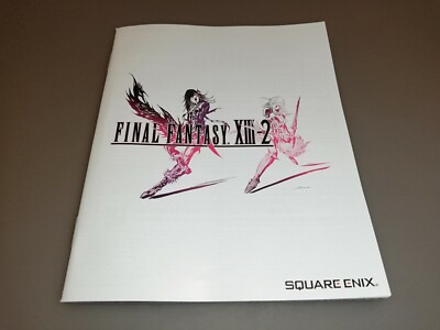 Jeu Final Fantasy XIII-2 Pour PlayStation 3 - Version PAL Italienne - État Comme Neuf - Version Complète