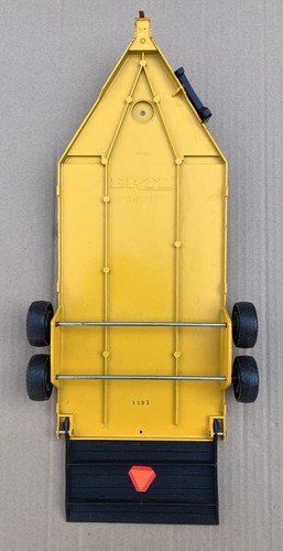 Vintage ERTL 16" Die Cast Farm Tractor Transport Flatbed Trailer 4157-9001 USA - Picture 11 of 16