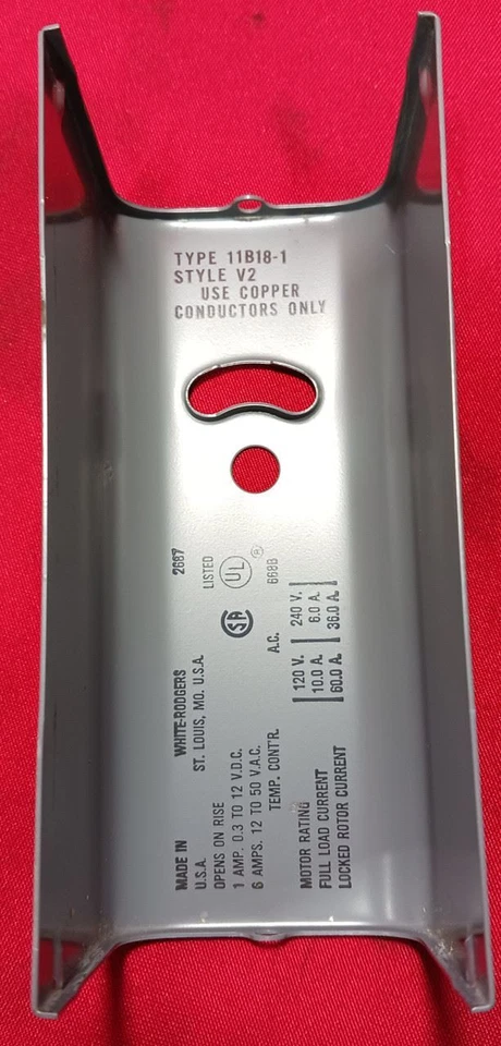 Control de inmersión de pozo White-Rodgers 11B18-1 Foto 2 de 4