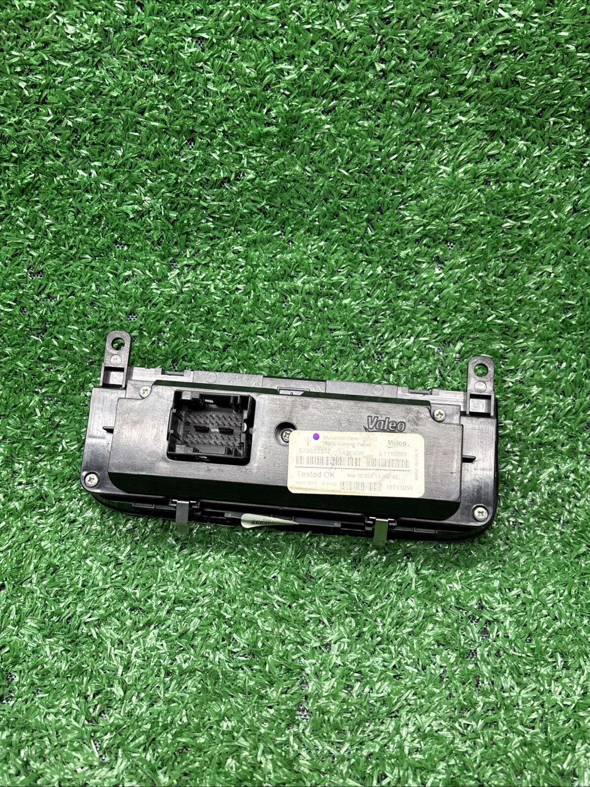 2013-2019 Maserati Quattroporte GTS Rear Console HVAC A/C Climate Control OEM