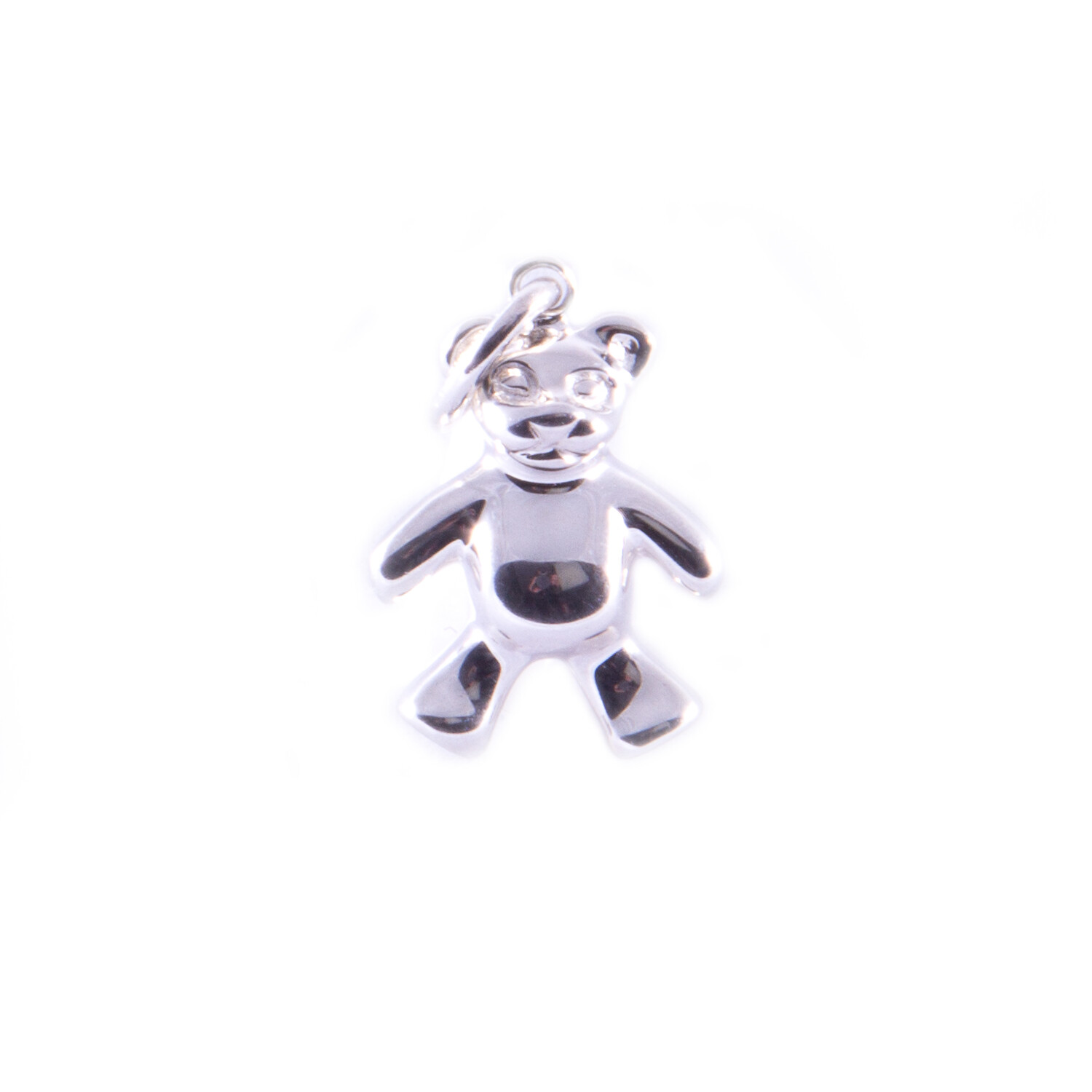 Women's Sterling Silver Teddy Bear