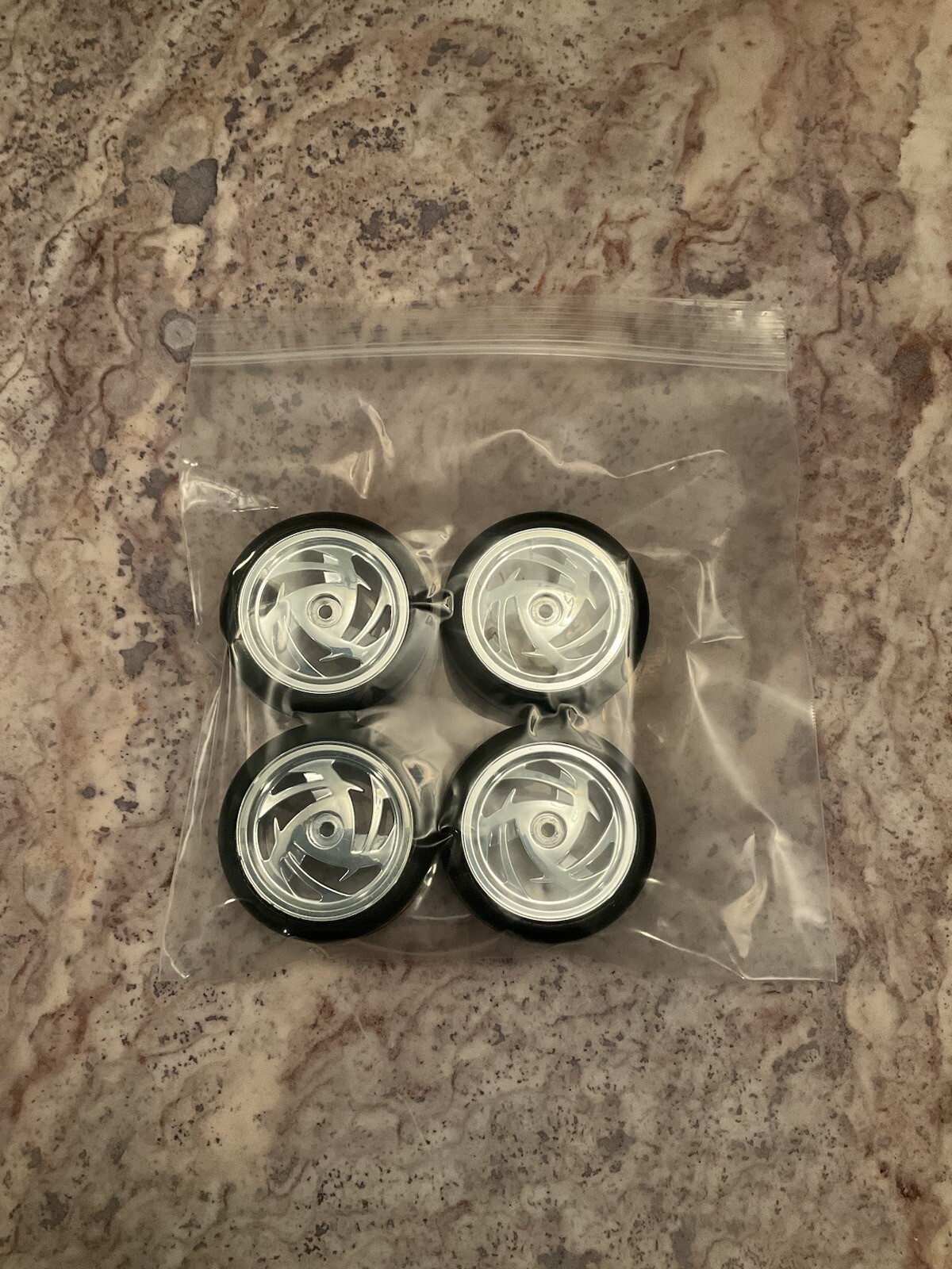 Vintage Europe 1/10 Billet Style RC Car Wheels Lowrider Redcat Parma TC3 HPI RS4