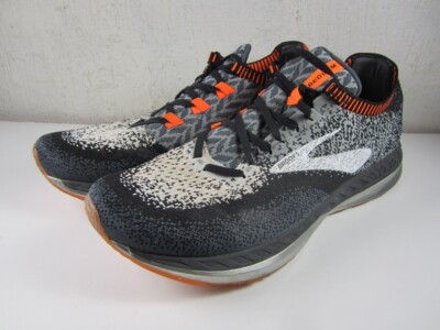 Brooks Bedlam Running Shoes 1102831D005 Black Orange Knit  display picture 2