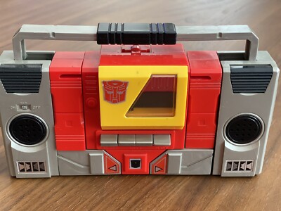 Vintage 1984 G1 Transformers BLASTER Hasbro Takara Boombox Autobot Figure