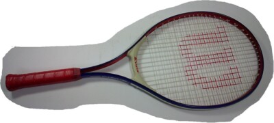 Wilson Tennis Racquet     4''  L0 25''  Blue / Red-Handled   Usta Schools Program