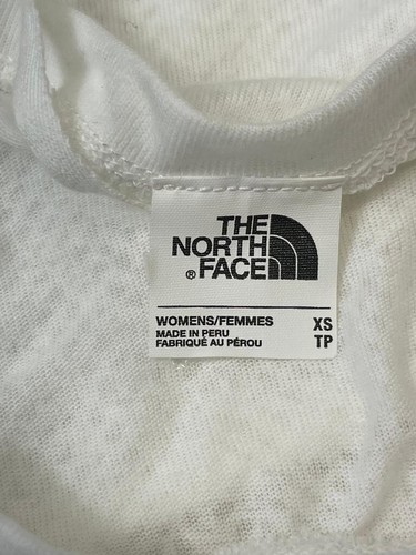 The North Face Womens-Burnout Performance Training Short Sleeve T-Shirt White-XS - Picture 6 of 6