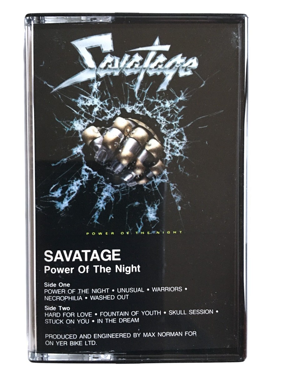 Savatage - Power of the Night - Cassette Tape 7812474 | eBay