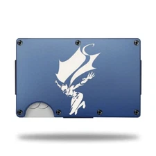 Custom Laser Engraved Wallet - JUMPING BATGIRL - GREAT GIFT WALLET