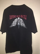 defend us in battle men’s t-shirt SZ 2XL alstyle