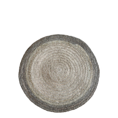 Geflochten Seegras Teppich Ø:104cm Von Chic Antique