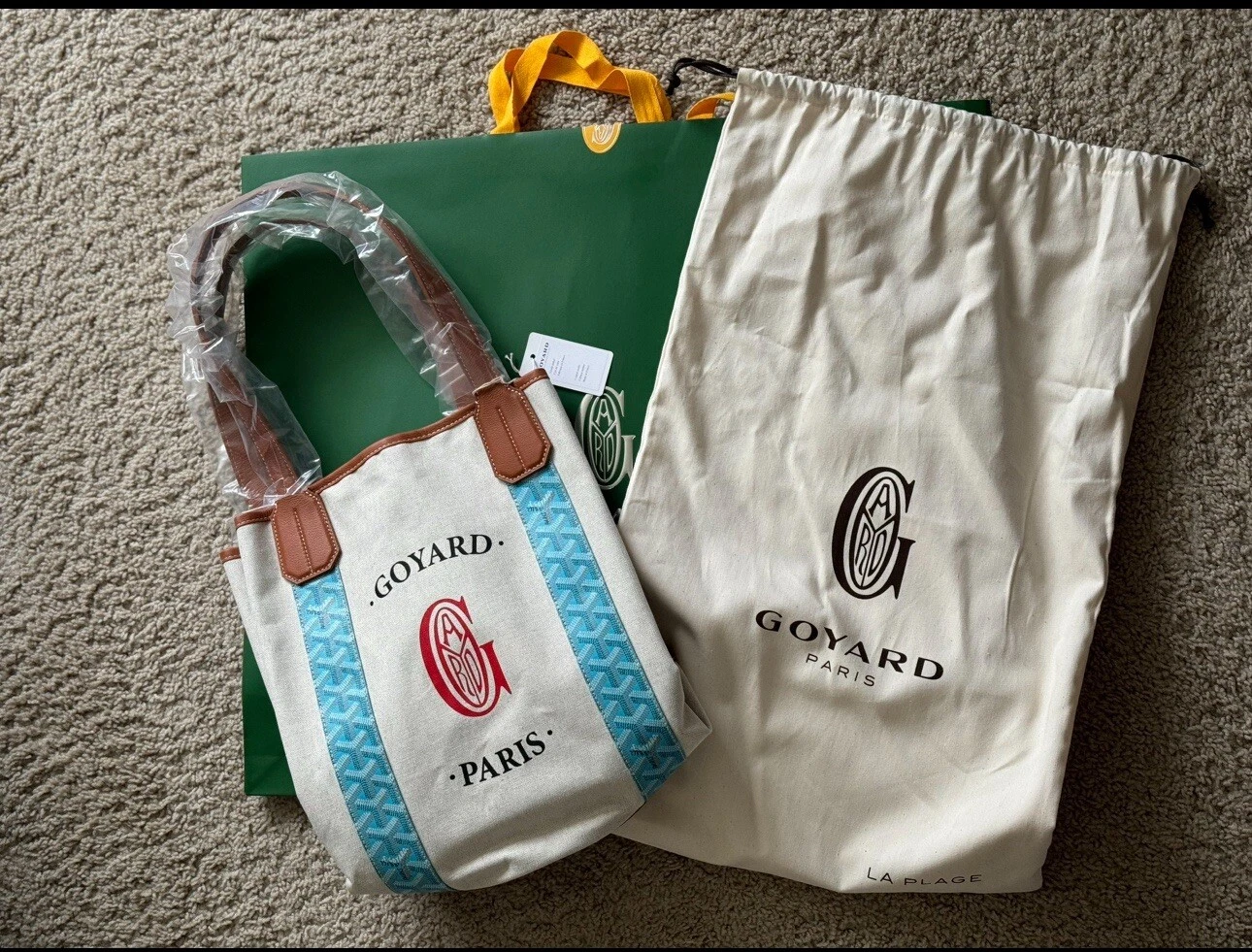 Borsa NUOVA GOYARD BELHARRA edizione limitata reversibile autentica