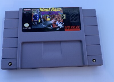 Stunt Racer SNES - Super Nintendo Game Tested