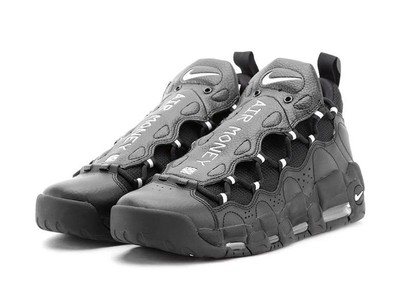 nike air money black silver