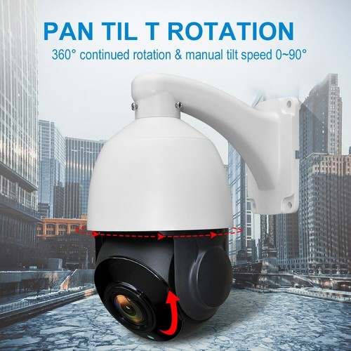 Hikvision-kompatible 4K 8MP PoE 36x Zoom 2-Way Audio PTZ Speed Dome IP-Kamera - Picture 2 of 6
